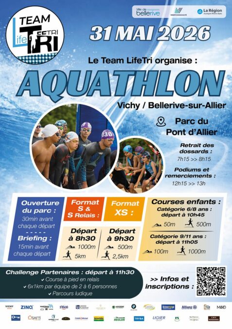 Aquathlon 31 Mai 2026